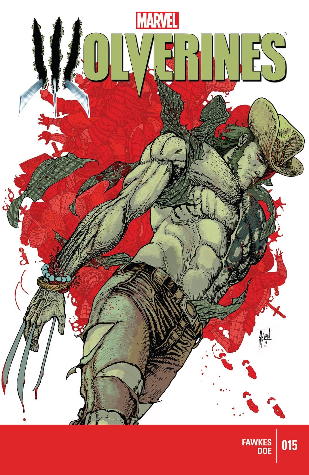 Wolverines #15 cover