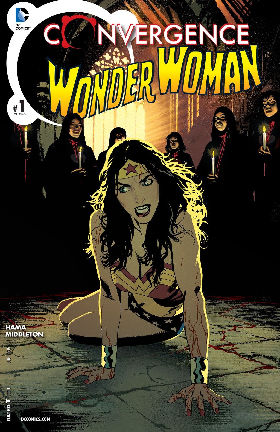 Convergence Wonder Woman #1 cover