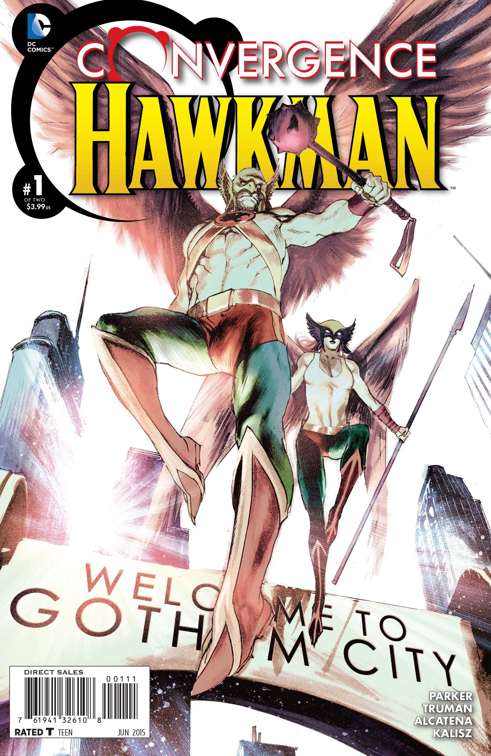 Convergence Hawkman #1 cover