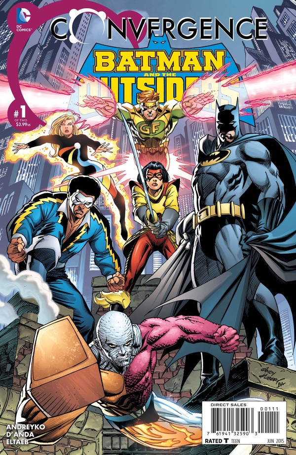 Convergence Batman and the Outsiders #1 cover