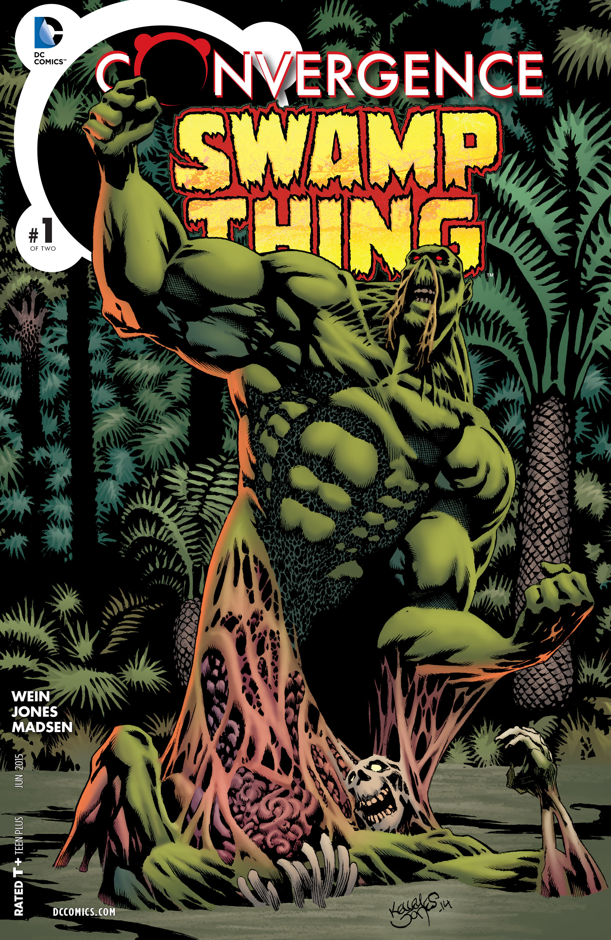 Convergence Swamp Thing #1 cover