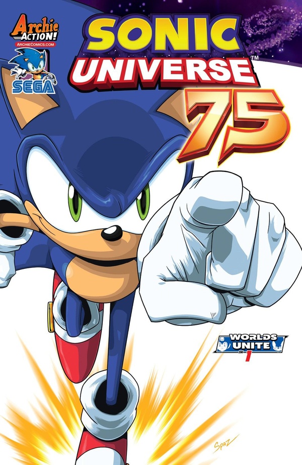 Sonic Universe #75 cover