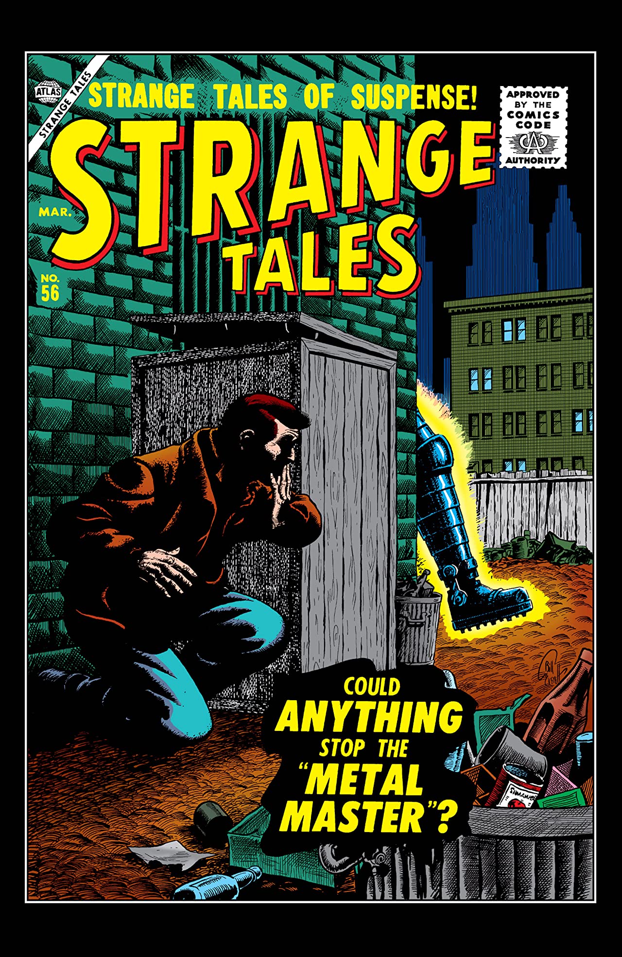 Strange Tales #56 cover