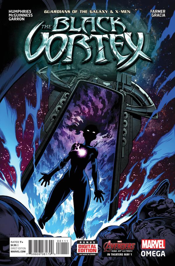 Guardians of the Galaxy & X-Men: The Black Vortex Omega #1 cover