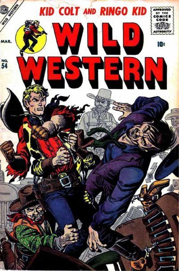 Wild Western #54 cover