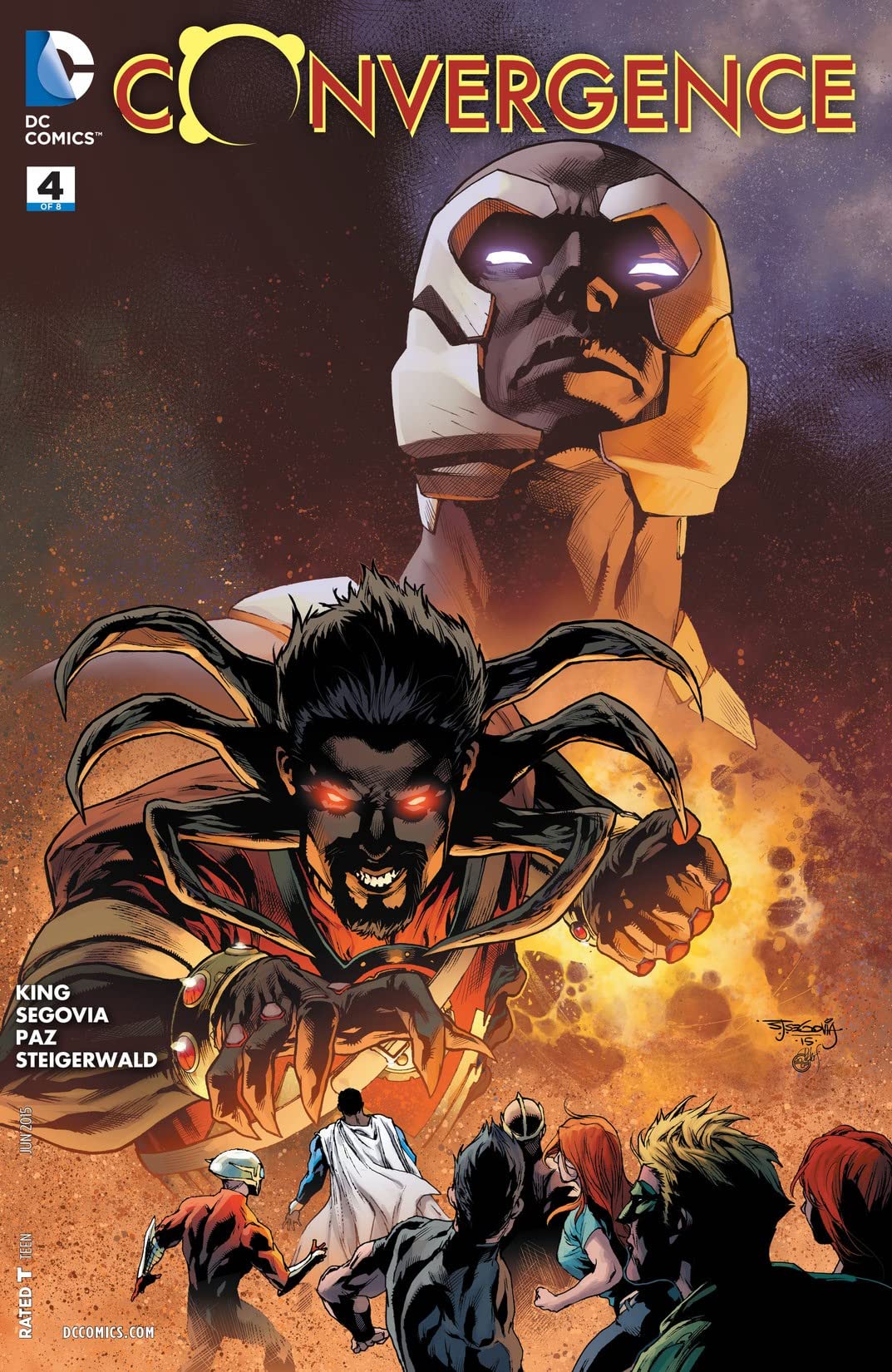 Convergence #4 cover