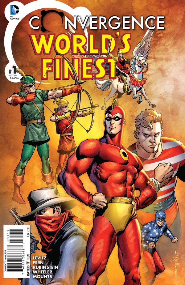 Convergence Worlds' Finest #1 cover