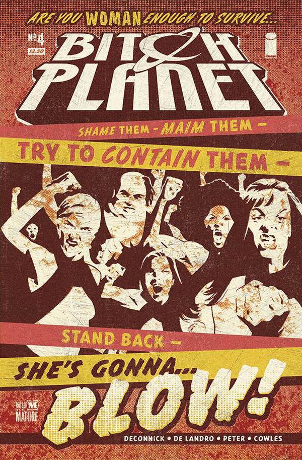 Bitch Planet #4 cover