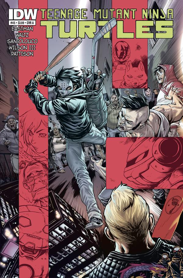 Teenage Mutant Ninja Turtles #45 cover