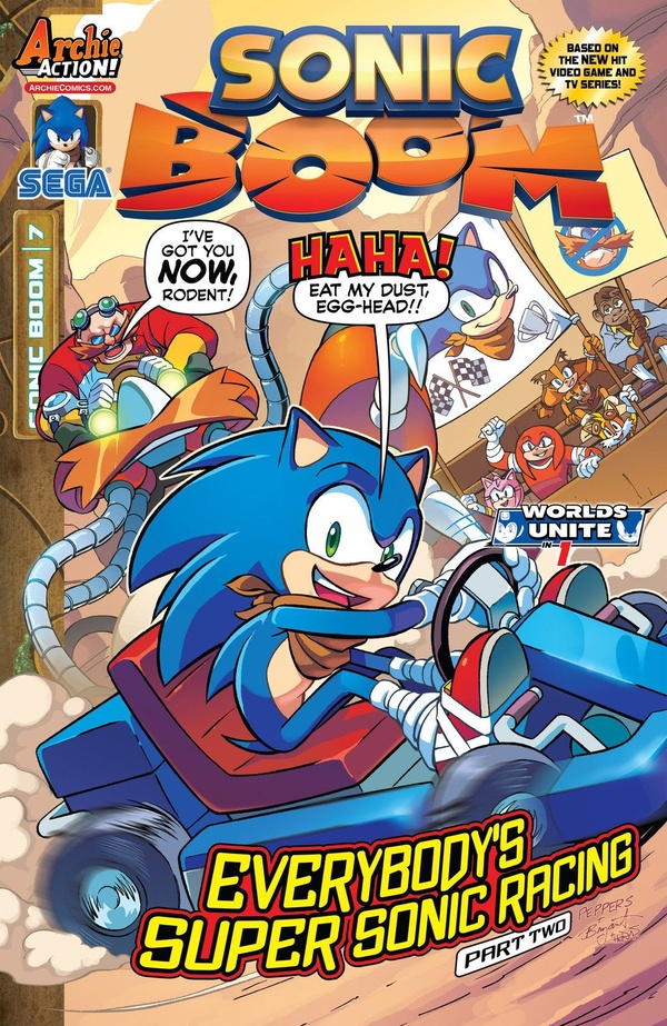 Sonic Boom #7 cover