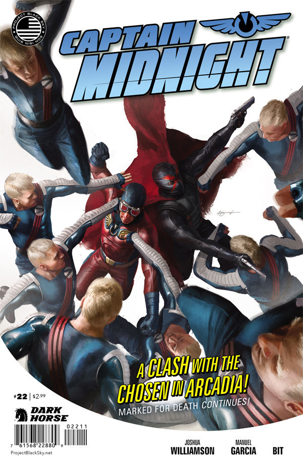 Captain Midnight #22 cover