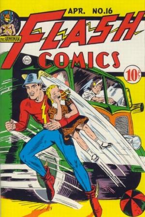 Flash Comics #16 cover