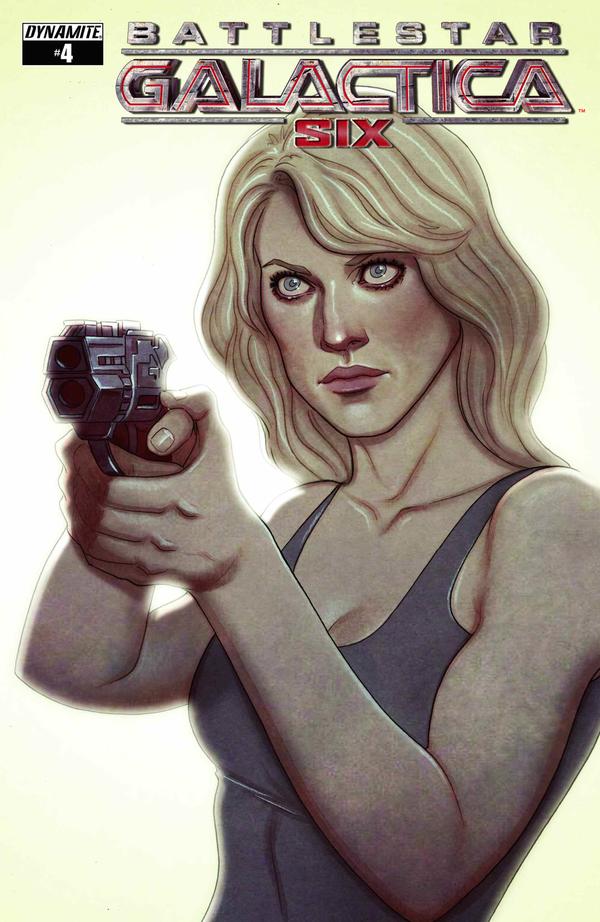 (New) Battlestar Galactica: Six #4 cover