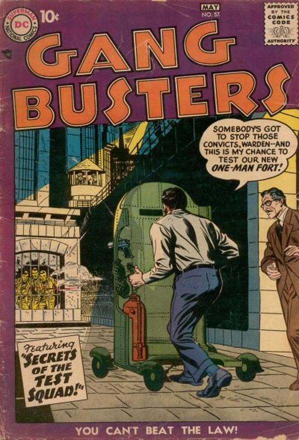 Gang Busters #57 cover