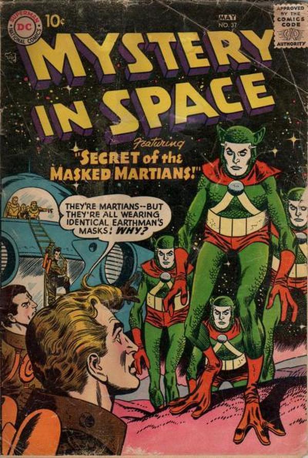 Mystery in Space #37 cover