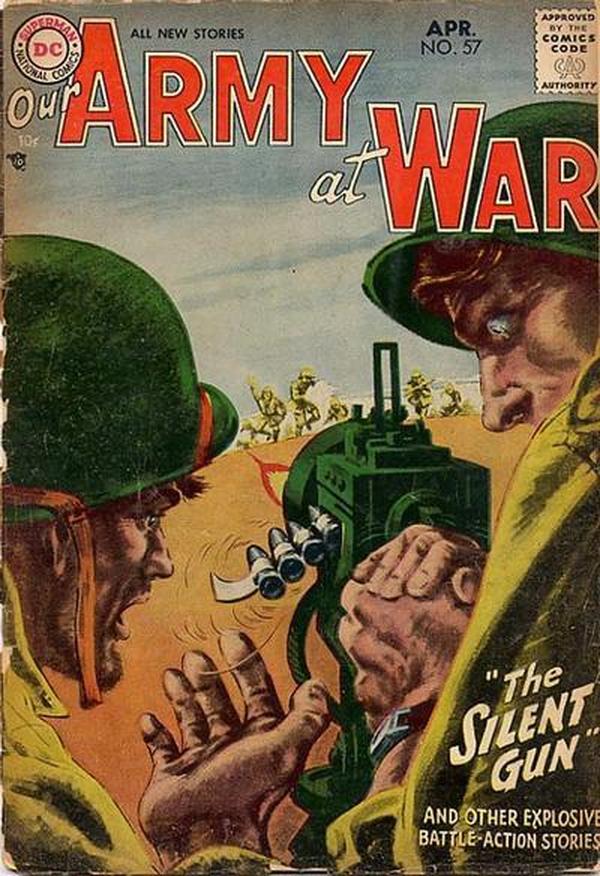 Our Army at War #57 cover