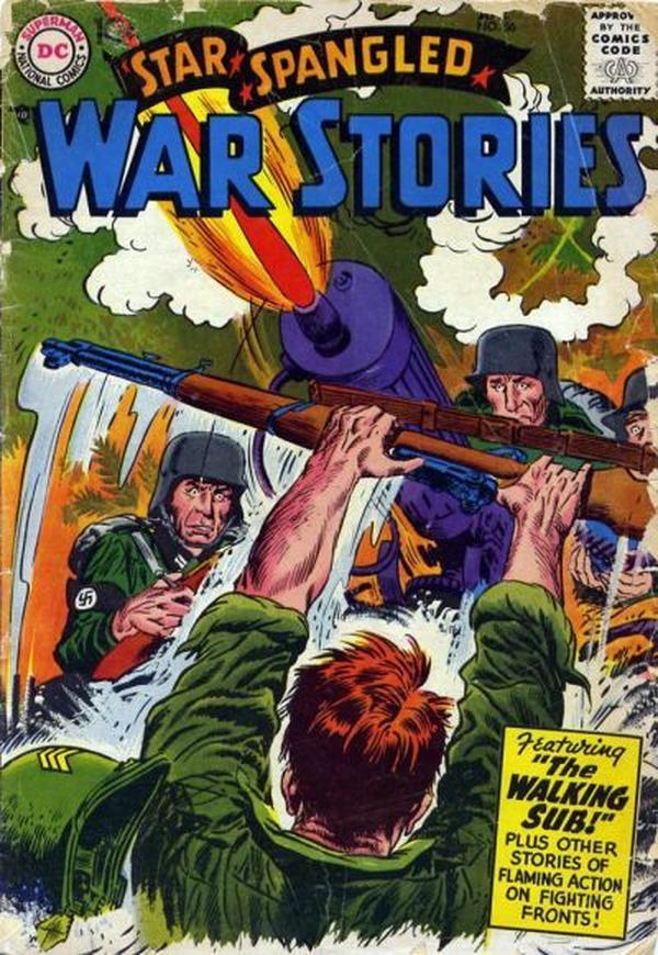Star Spangled War Stories #56 cover