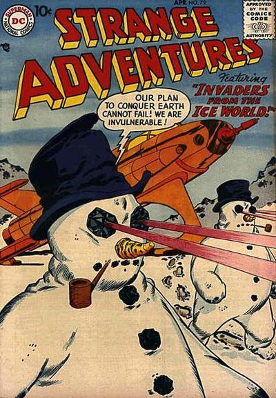 Strange Adventures #79 cover