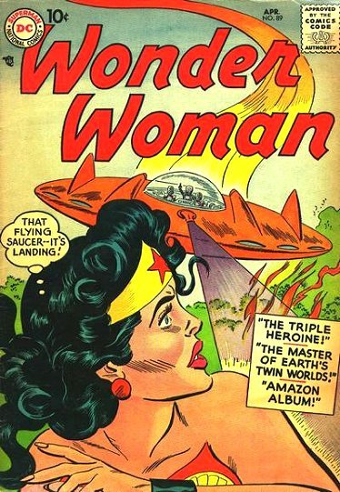 Wonder Woman #89 cover