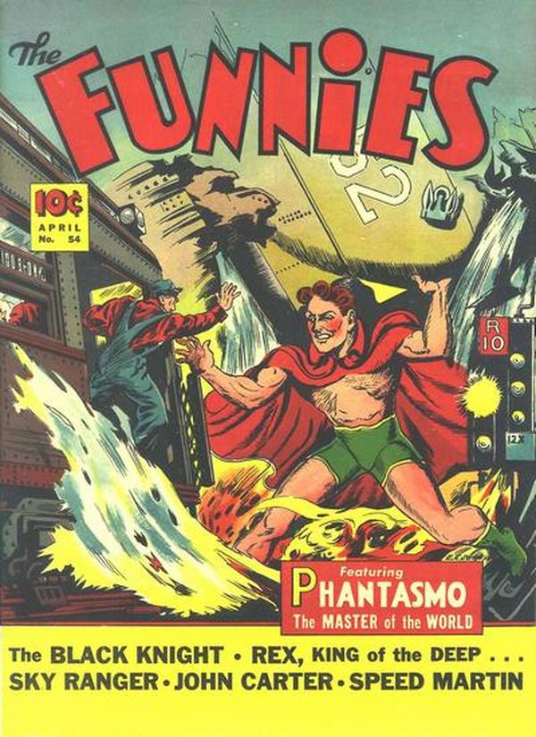 The Funnies #54 cover