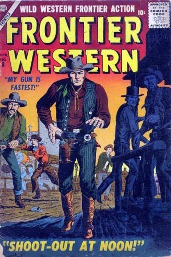 Frontier Western #8 cover