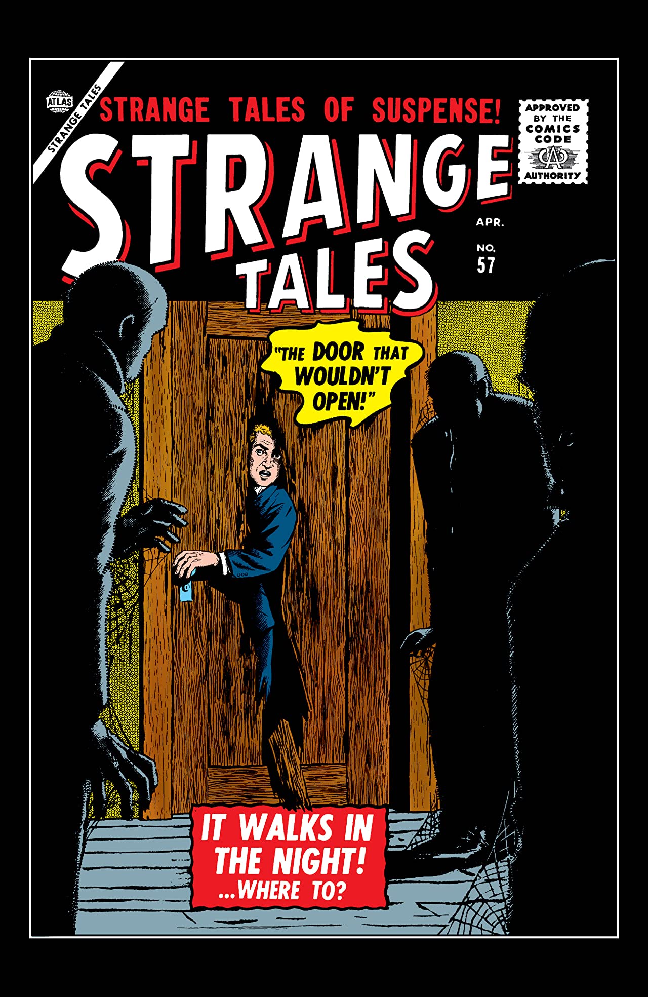 Strange Tales #57 cover
