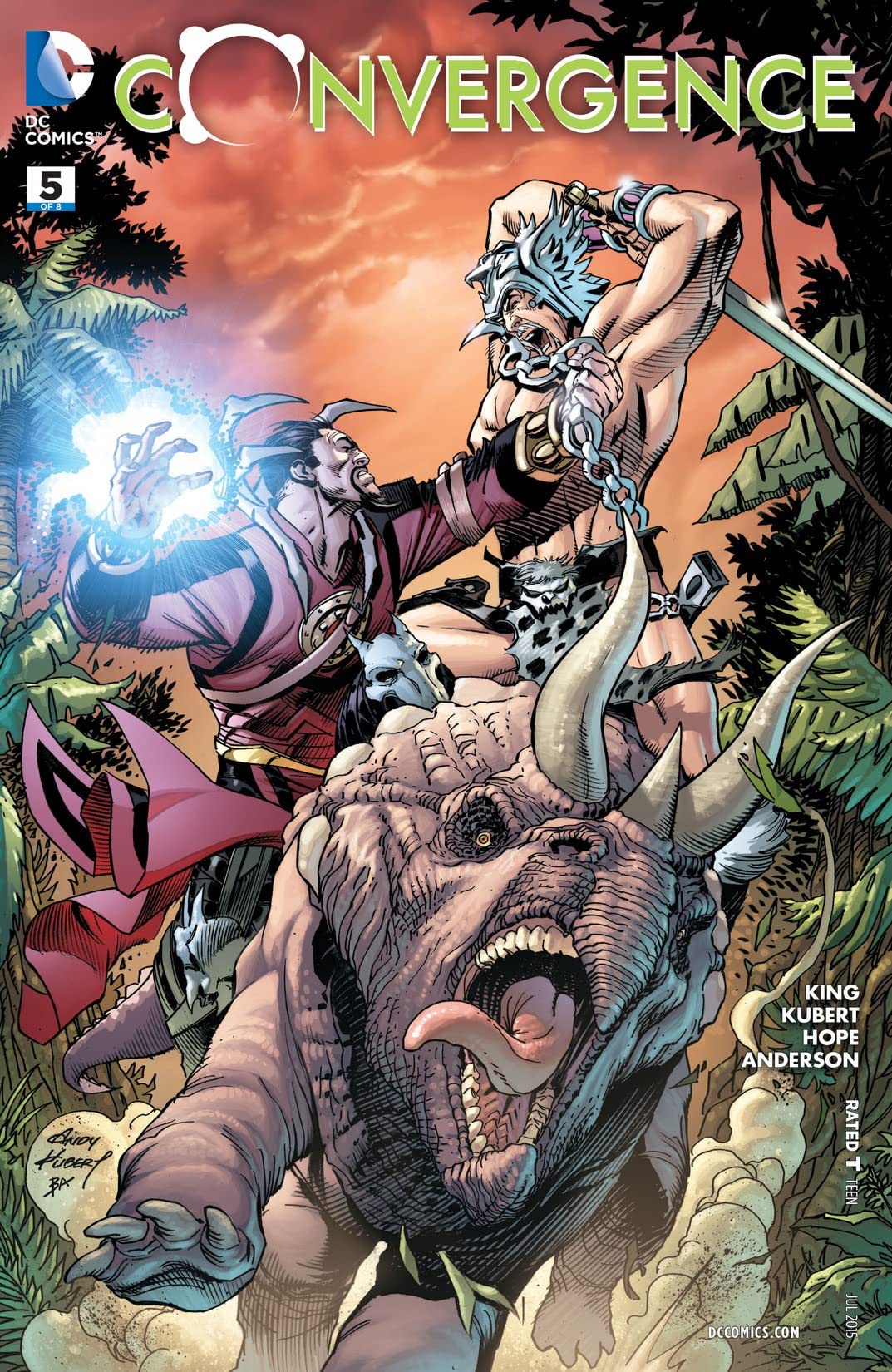 Convergence #5 cover