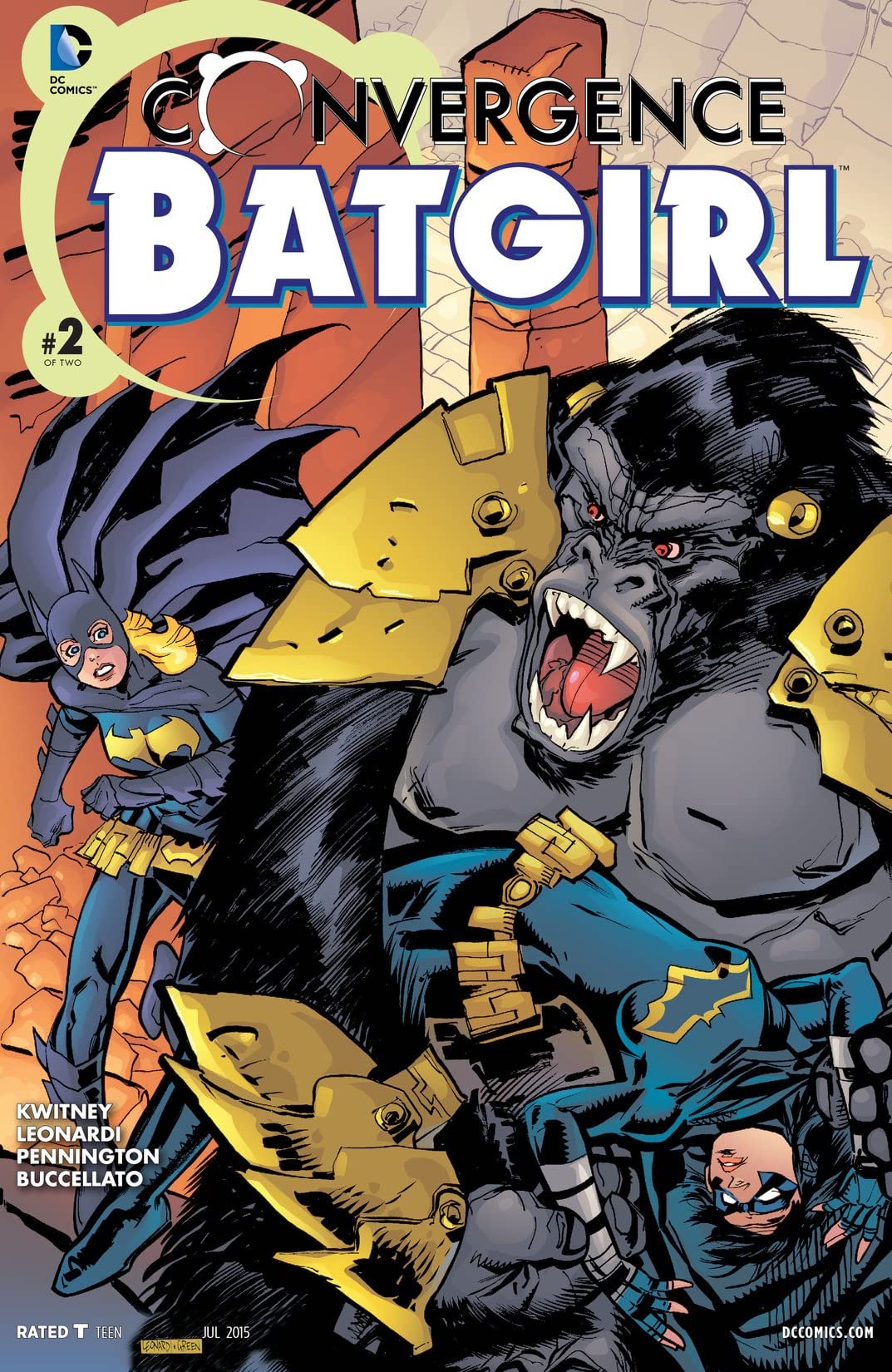 Convergence Batgirl #2 cover