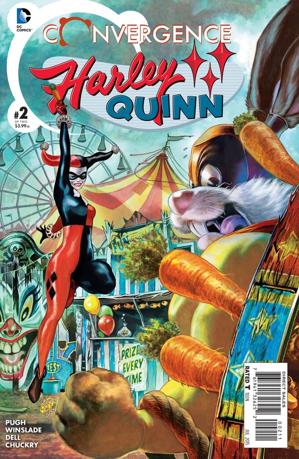 Convergence Harley Quinn #2 cover