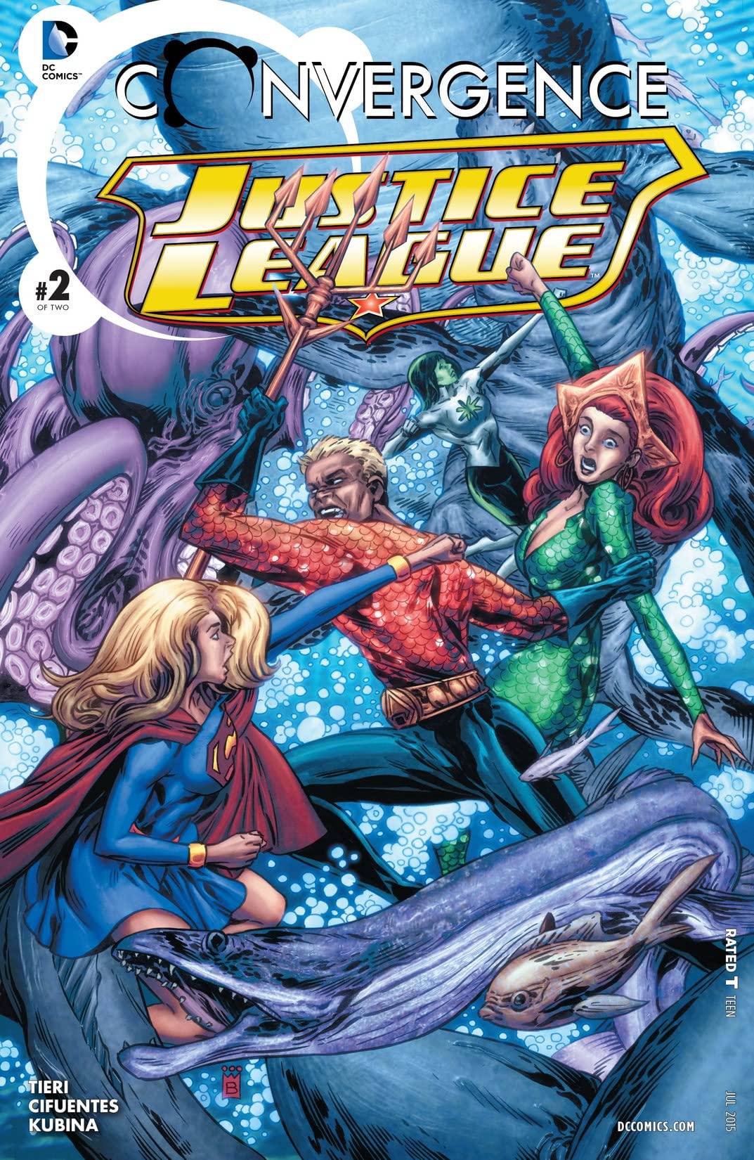 Convergence Justice League #2 cover