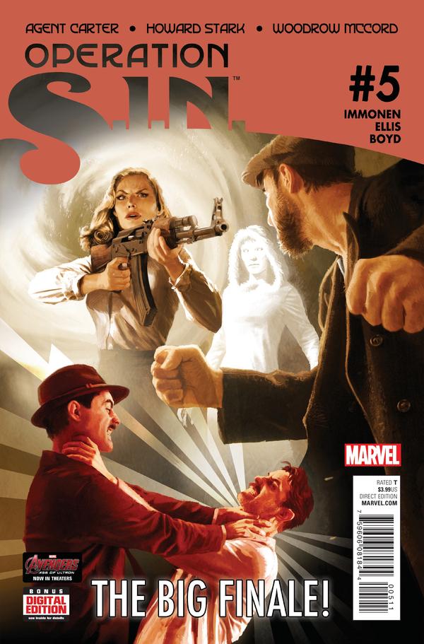 Operation: S. I. N. #5 cover