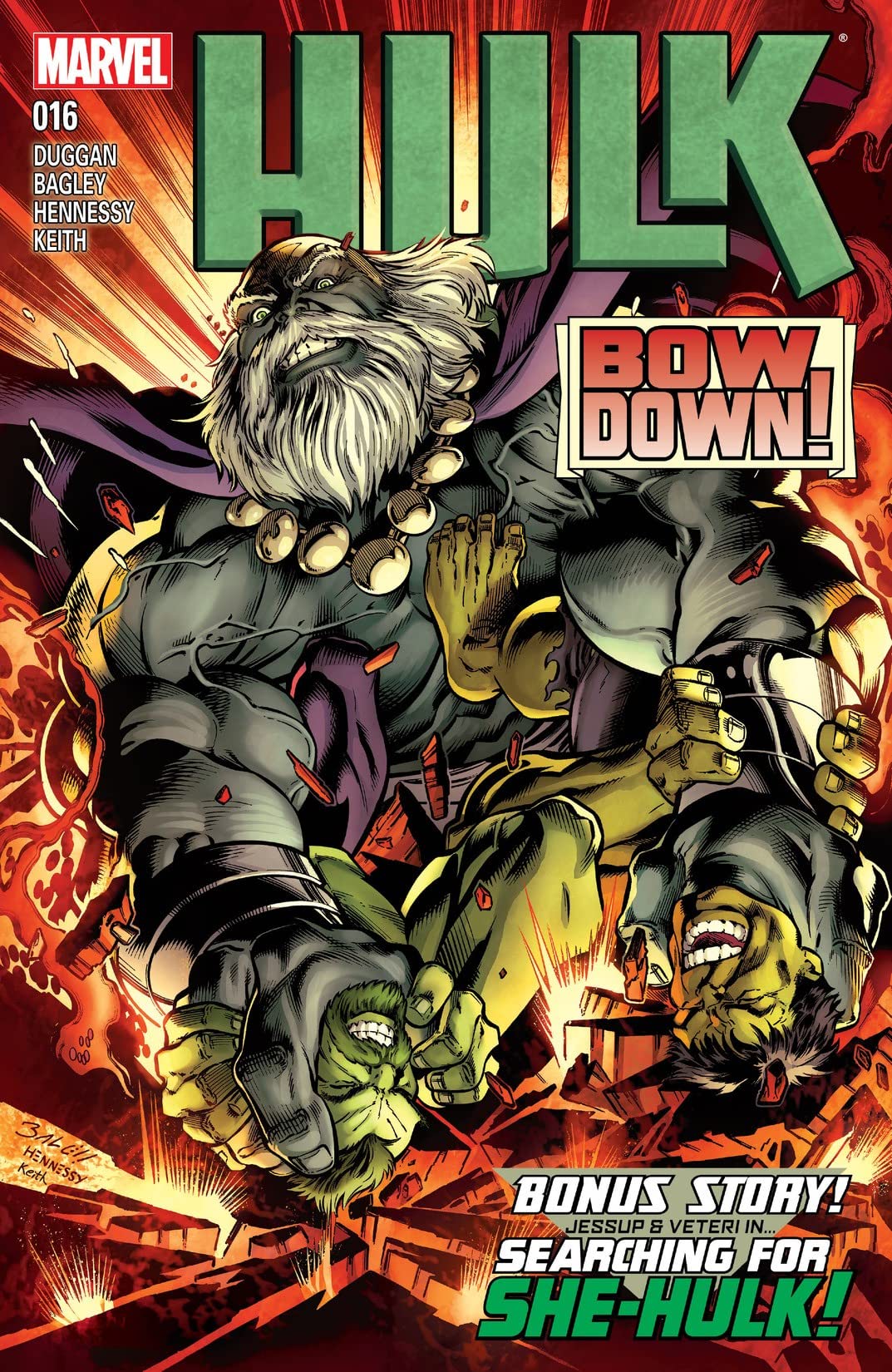 Hulk #16 cover