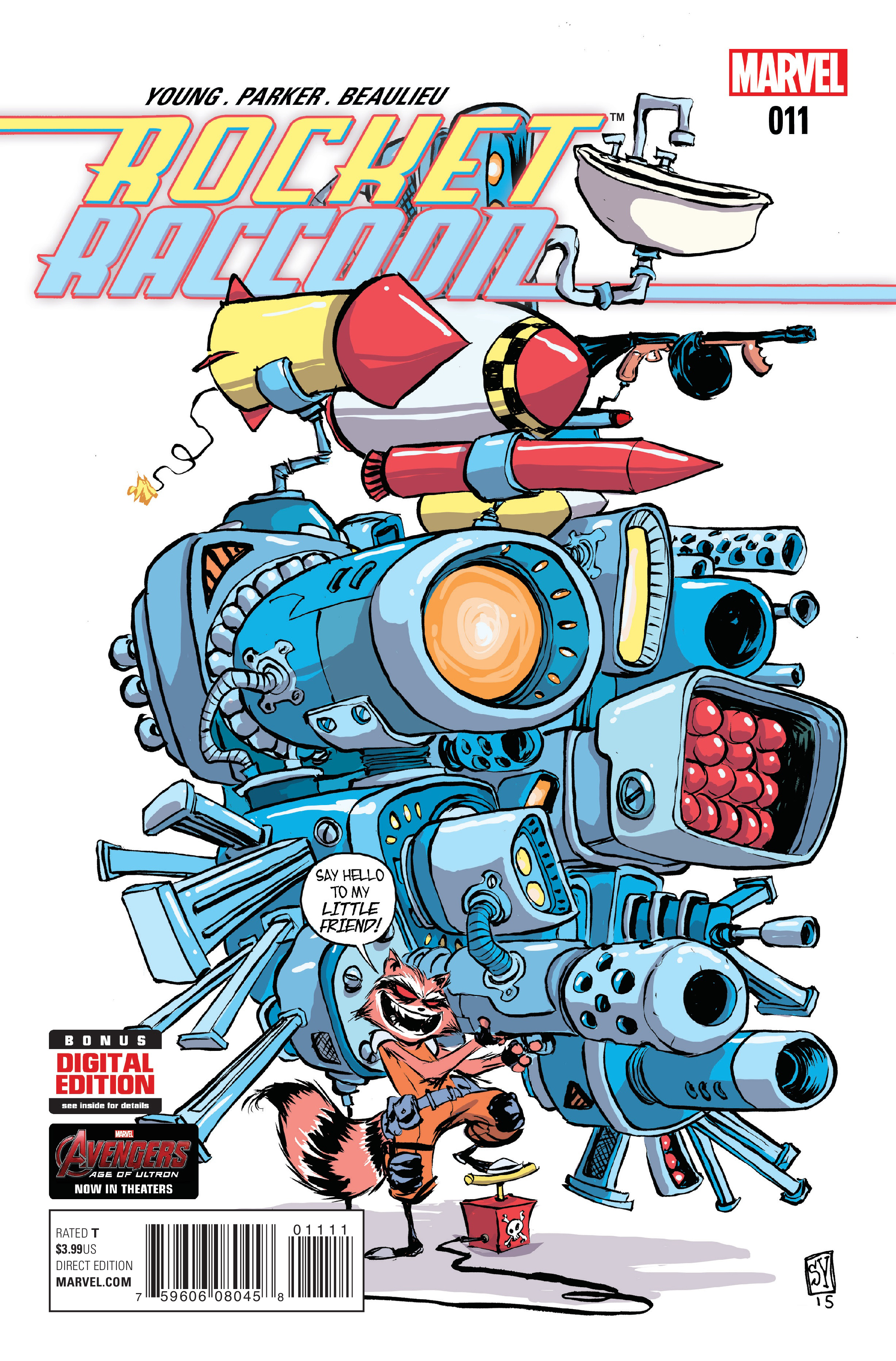 Rocket Raccoon #11 cover