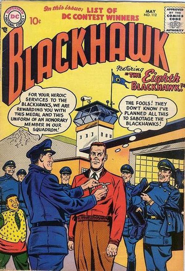 Blackhawk #112 cover
