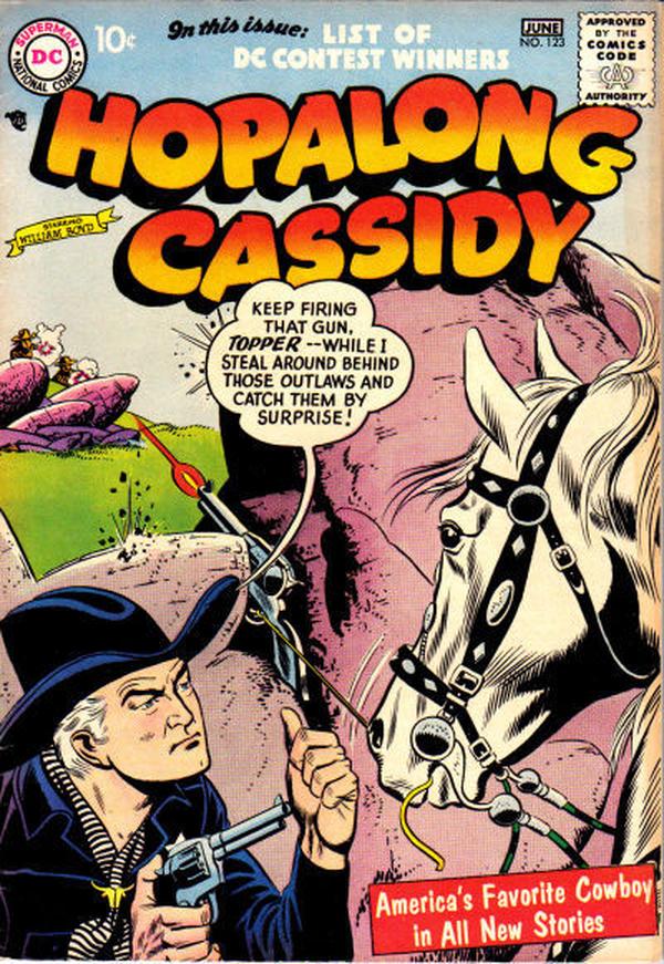 Hopalong Cassidy #123 cover