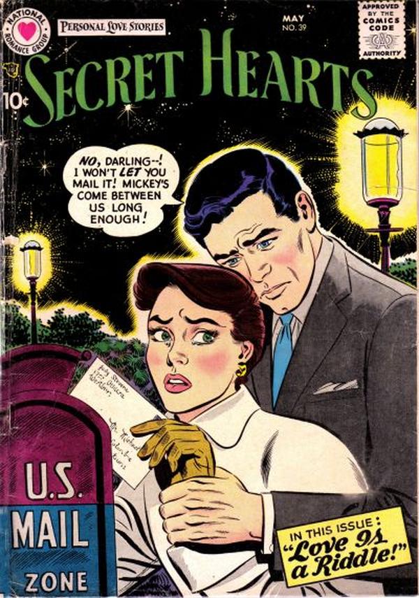 Secret Hearts #39 cover