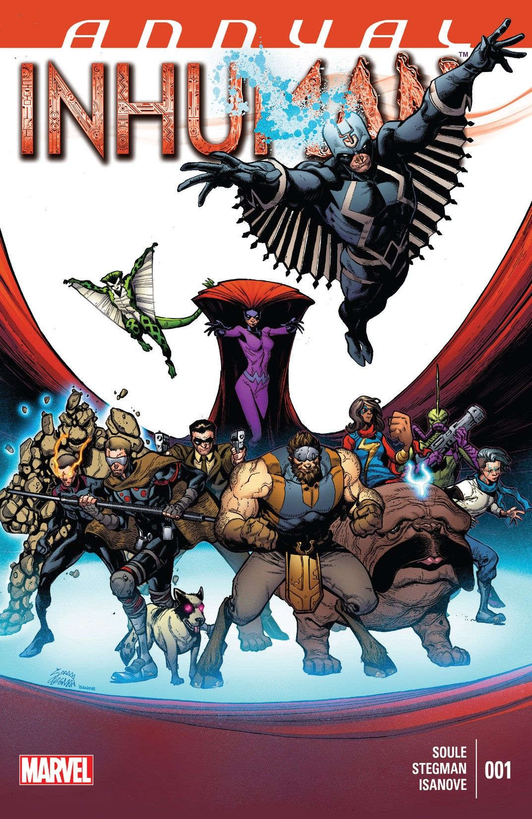 Inhuman Annual #1 cover