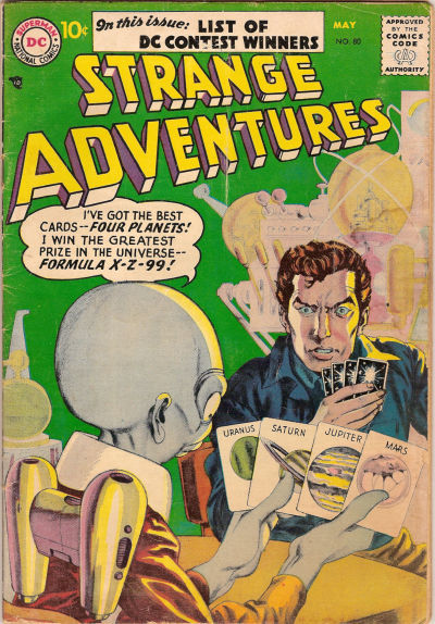 Strange Adventures #80 cover