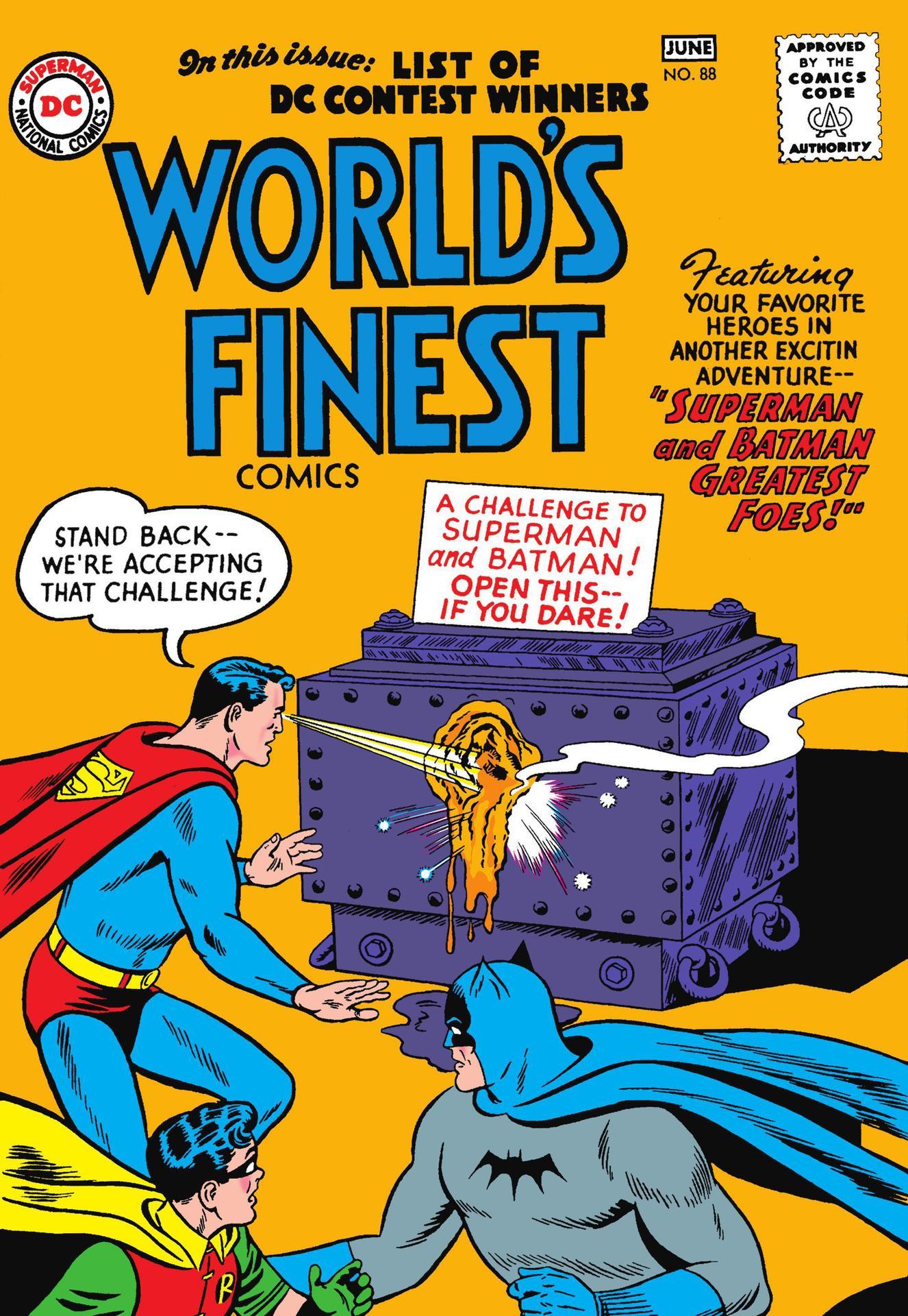World's Finest Comics #88 cover