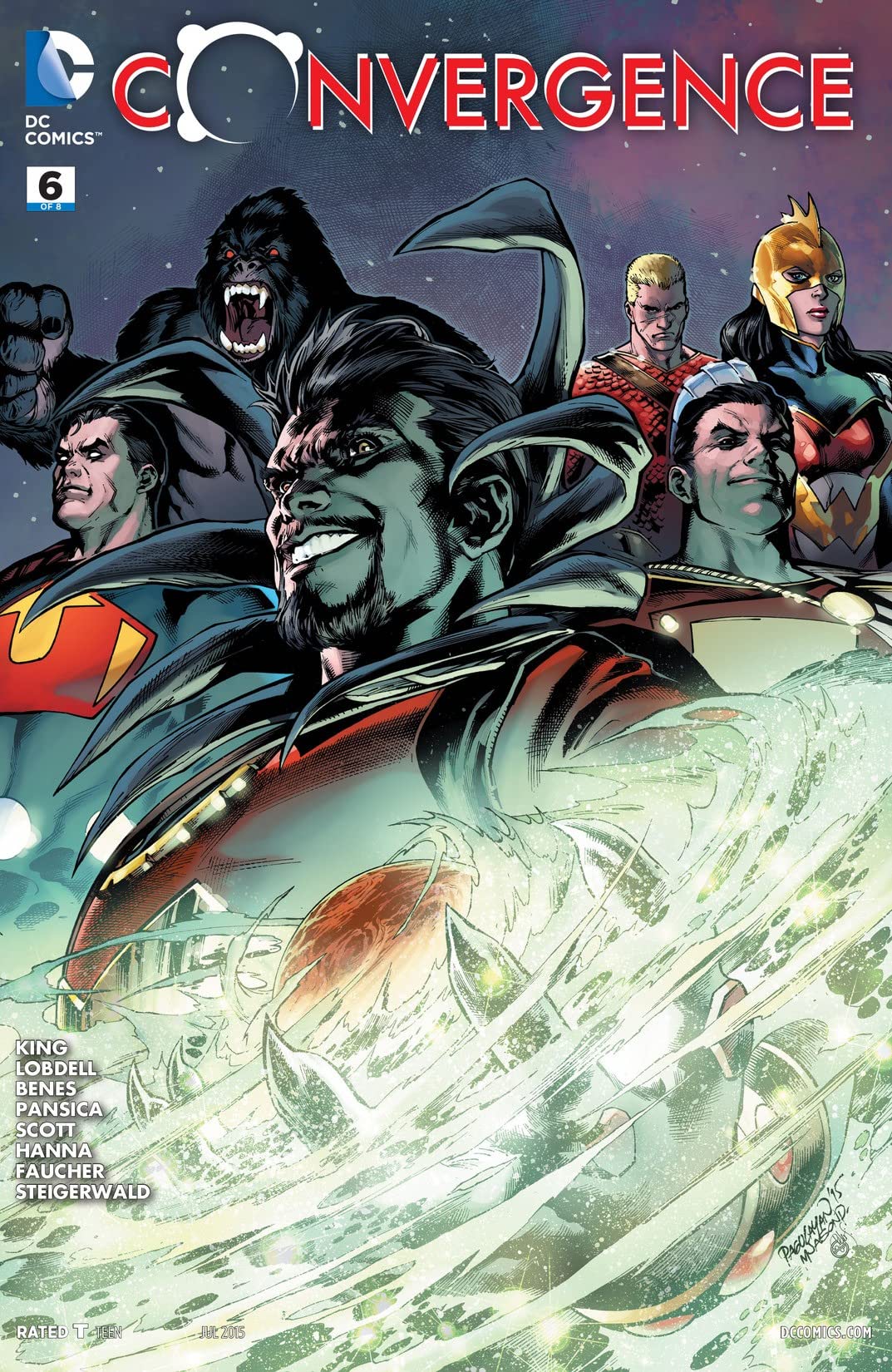 Convergence #6 cover