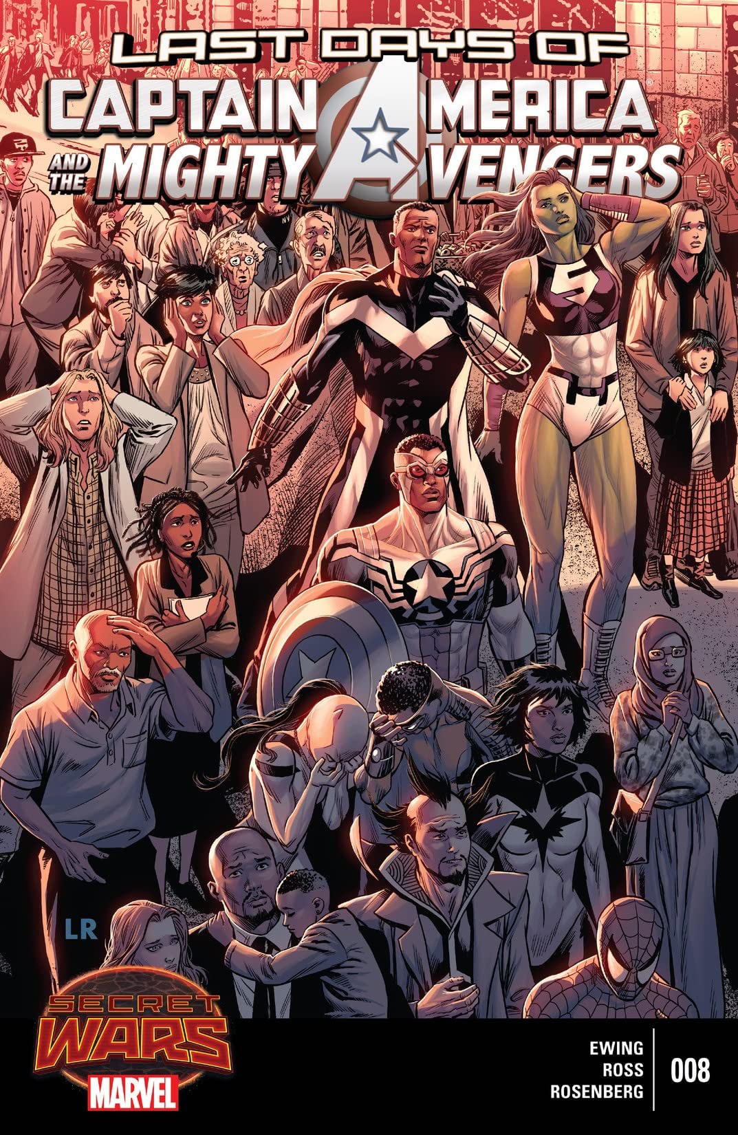 Captain America and the Mighty Avengers #8 cover