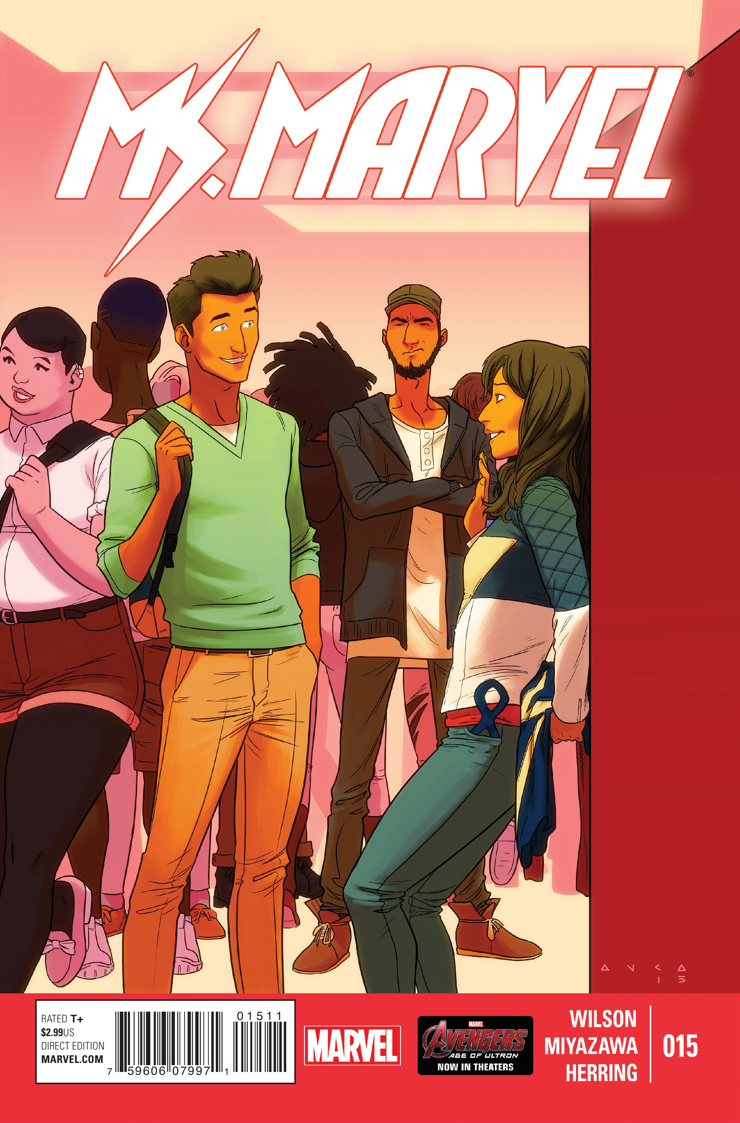 Ms. Marvel #15 cover