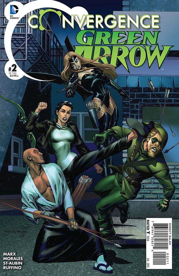 Convergence Green Arrow #2 cover