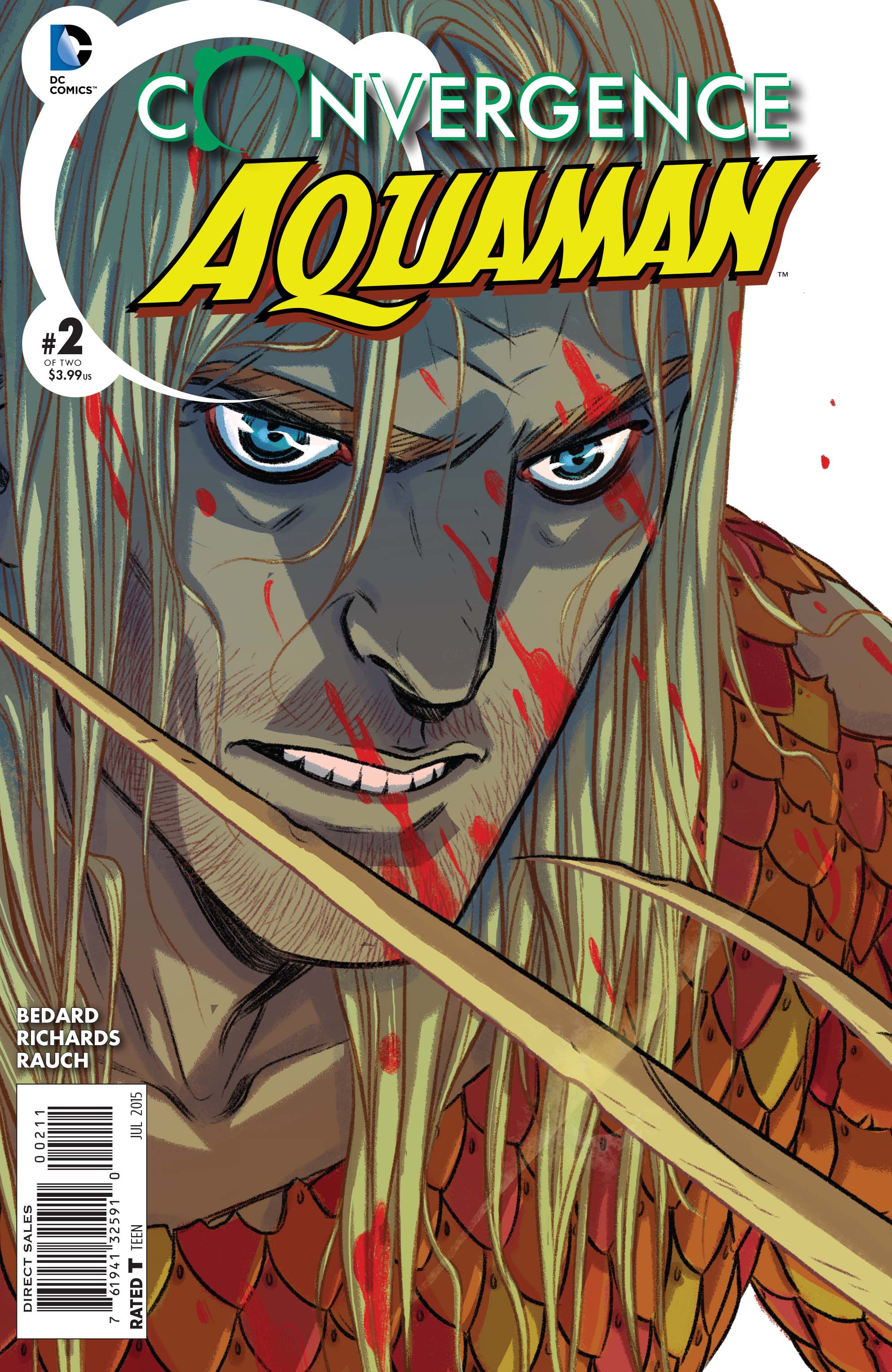 Convergence Aquaman #2 cover