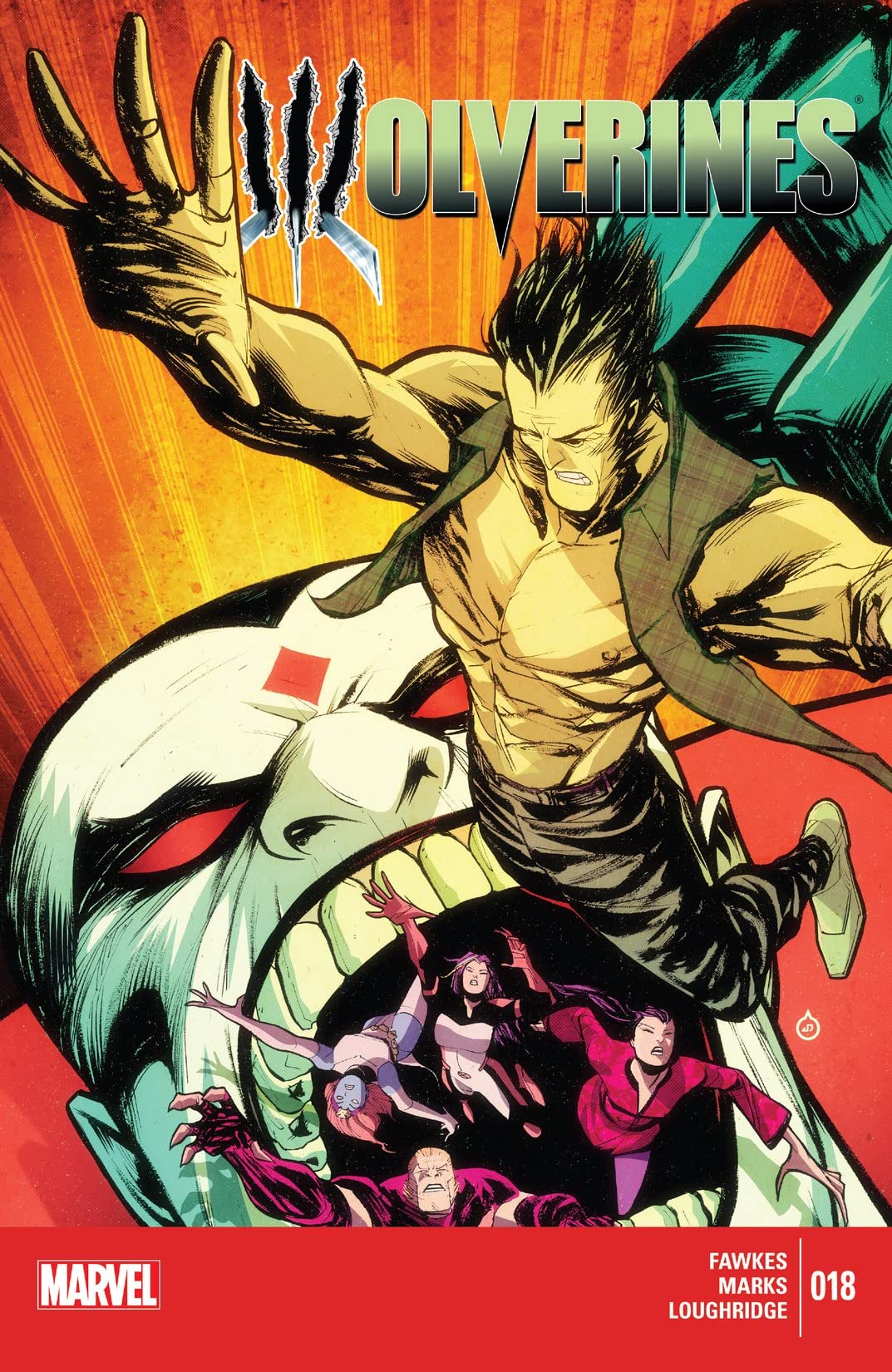 Wolverines #18 cover
