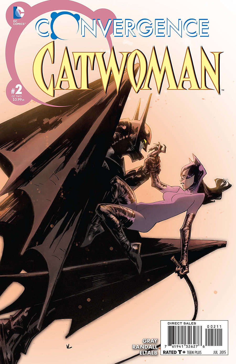 Convergence Catwoman #2 cover