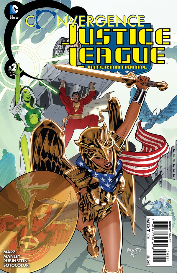 Convergence Justice League International #2 cover