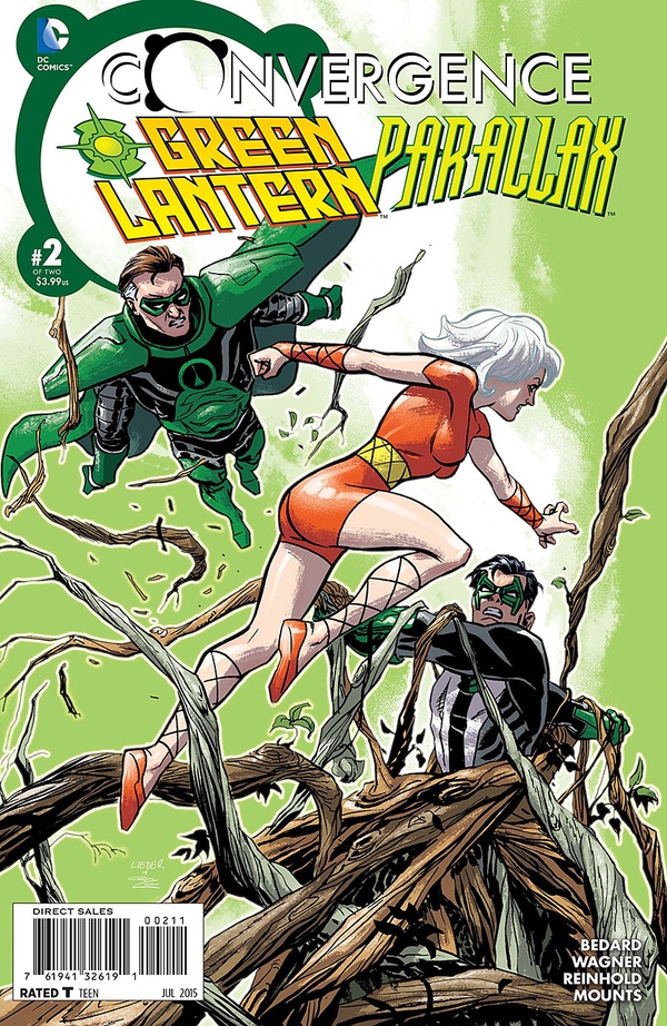 Convergence Green Lantern / Parallax #2 cover