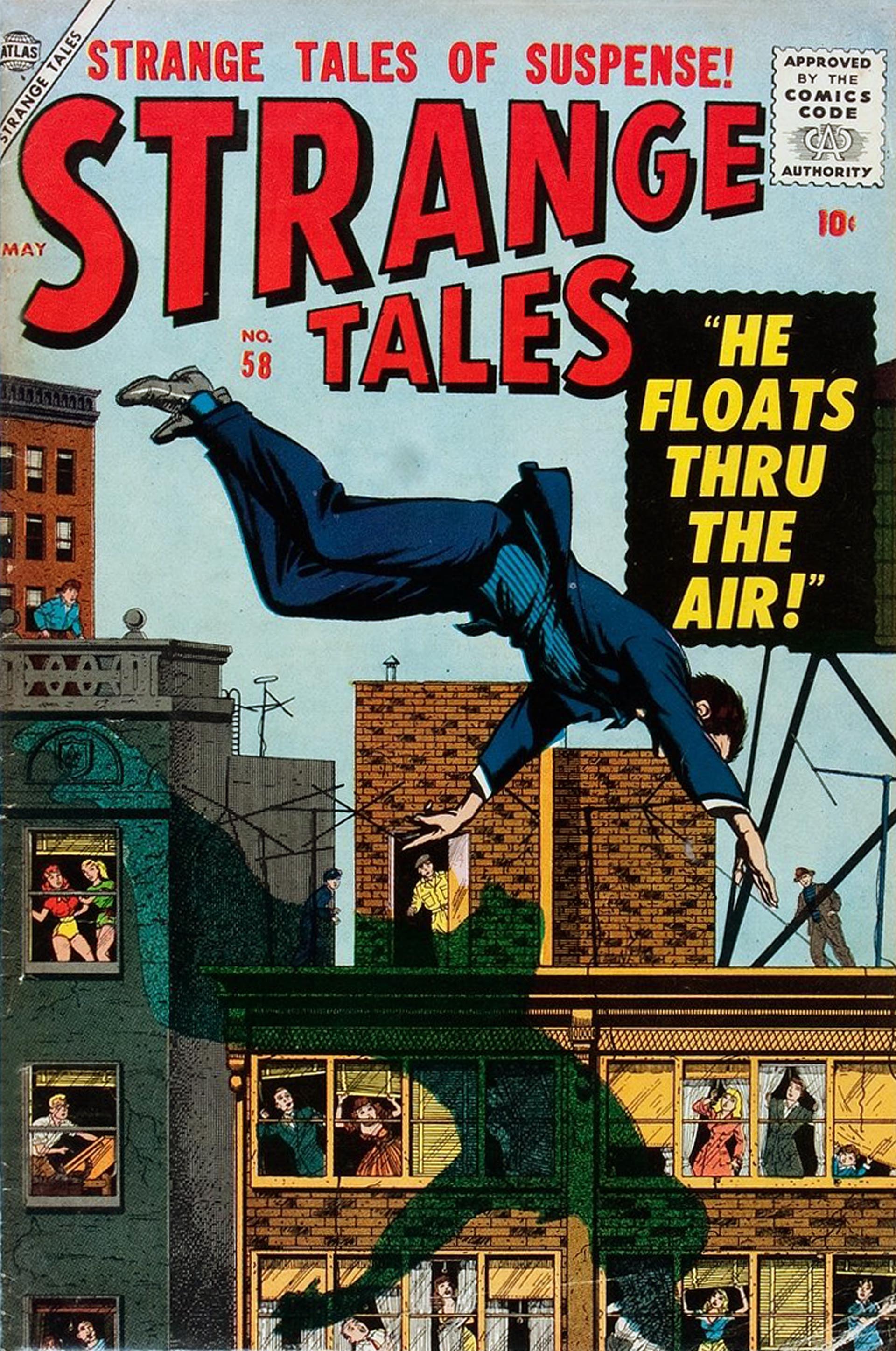 Strange Tales #58 cover