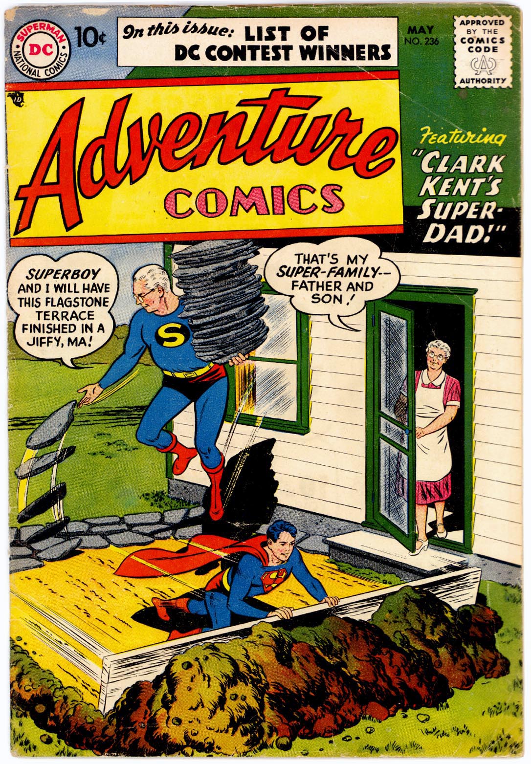 Adventure Comics #236 cover